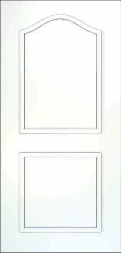 Solid Wood Primer Door