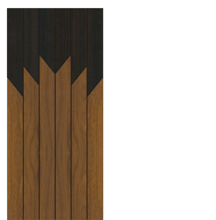 Laminate door banner